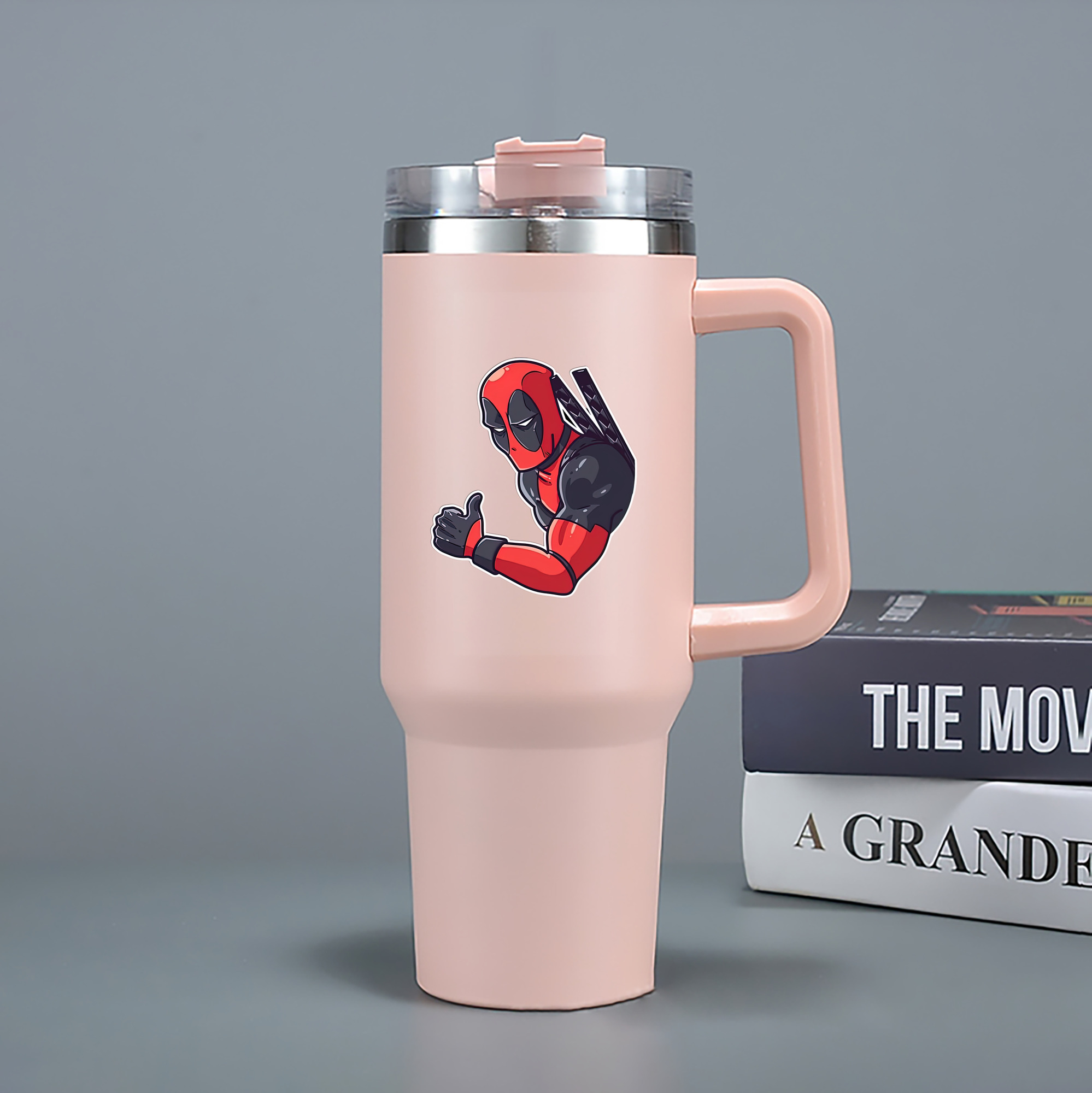 （画像用） Deadpool デッドプール 1200mL車用タンブラー（カラープリント）